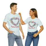 Copy of I Love Music Unisex Jersey Short Sleeve Tee (colour choices)