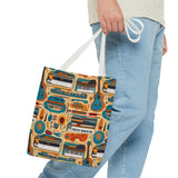 Musical Instrument Design 02 on Piano Tote Bag - Stylish Summer Accessory for Music Lovers