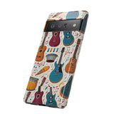 Musical Instruments Design 03 on Google Pixel Phone Case - Beautiful Design for Music Lovers