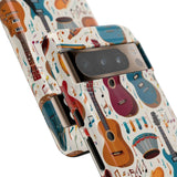 Musical Instruments Design 03 on Google Pixel Phone Case - Beautiful Design for Music Lovers