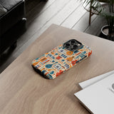 Musical Instruments Design 01 on iPhone Case - Floral Design for Music Lovers