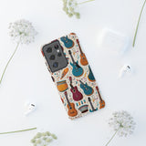 Musical Instruments Design 03 on Samsung Galaxy Phone Case - Beautiful Design for Music Lovers