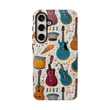 Musical Instruments Design 03 on Samsung Galaxy Phone Case - Beautiful Design for Music Lovers