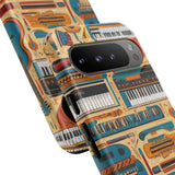 Musical Instruments Design 02 on Google Pixel Phone Case - Beautiful Design For Music Lovers