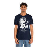 Beethoven 1770-2020 Image on Unisex Jersey Short Sleeve Tee