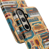 Musical Instruments Design 02 on Samsung Galaxy Phone Case - Beautiful Design for Music Lovers