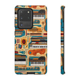 Musical Instruments Design 02 on Samsung Galaxy Phone Case - Beautiful Design for Music Lovers