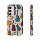 Musical Instruments Design 03 on Samsung Galaxy Phone Case - Beautiful Design for Music Lovers