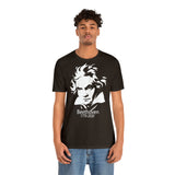 Beethoven 1770-2020 Image on Unisex Jersey Short Sleeve Tee
