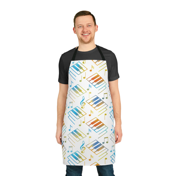 Piano Keyboard Apron (AOP) 5