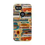 Musical Instruments Design 02 on Google Pixel Phone Case - Beautiful Design For Music Lovers