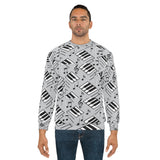 Piano Keys Unisex Sweatshirt (AOP) (3)