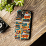 Musical Instruments Design 02 on iPhone Case - Lovely Design for Music Lovers