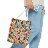Musical Instrument Design 01 on Piano Tote Bag - Stylish Summer Accessory for Music Lovers
