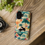 Tropical Piano iPhone Case - Floral Design for Music Lovers