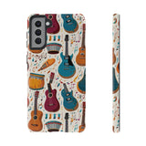 Musical Instruments Design 03 on Samsung Galaxy Phone Case - Beautiful Design for Music Lovers