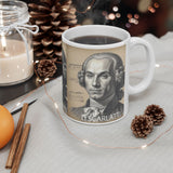 D Scarlatti Portrait on Ceramic Mug 11oz - Musician Gift, Coffee Cup for Music Lovers