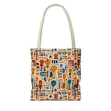 Musical Instrument Design 01 on Piano Tote Bag - Stylish Summer Accessory for Music Lovers