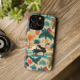 Tropical Piano iPhone Case - Floral Design for Music Lovers