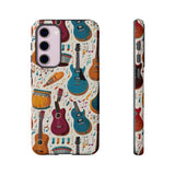 Musical Instruments Design 03 on Samsung Galaxy Phone Case - Beautiful Design for Music Lovers