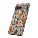 Musical Instruments Design 01 on Google Pixel Phone Case - Floral Design for Music Lovers