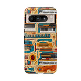 Musical Instruments Design 02 on Google Pixel Phone Case - Beautiful Design For Music Lovers