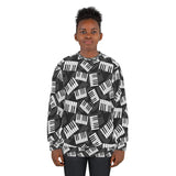 Piano Keys Unisex Sweatshirt (AOP) (1)