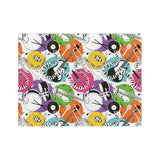 Musical Instruments Velveteen Minky Blanket 2