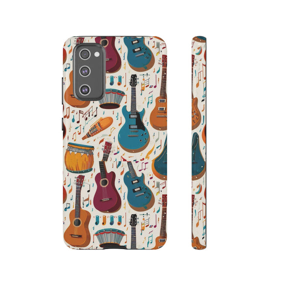 Musical Instruments Design 03 on Samsung Galaxy Phone Case - Beautiful Design for Music Lovers
