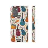 Musical Instruments Design 03 on Samsung Galaxy Phone Case - Beautiful Design for Music Lovers