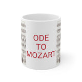 Ode To Mozart - Design B on Mug 11oz