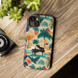 Tropical Piano iPhone Case - Floral Design for Music Lovers