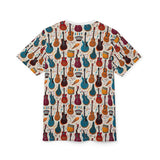 Musical Instruments Design 03 on Unisex Tee for Music Lovers