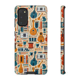 Musical Instruments Design 01 on Samsung Galaxy Phone Case - Floral Design for Music Lovers