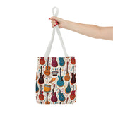 Musical Instrument Design 03 on Piano Tote Bag - Stylish Summer Accessory for Music Lovers