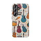 Musical Instruments Design 03 on Samsung Galaxy Phone Case - Beautiful Design for Music Lovers