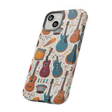 Musical Instruments Design 03 on iPhone Case - Beautiful Design for Music Lovers