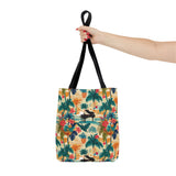 Tropical Piano Tote Bag - Stylish Summer Accessory for Music Lovers