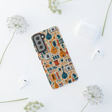 Musical Instruments Design 01 on Samsung Galaxy Phone Case - Floral Design for Music Lovers
