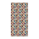 Musical instruments Design 03 on Beach Towel | Summer Ready Poolside Essential