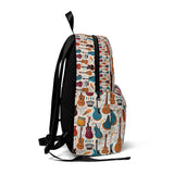 Musical Instrument Design 03 on Unisex Classic Backpack - Beautiful Design for Music Lovers
