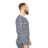 Music Notes Design 03 on Lightweight Sweatshirt | Music Lover's Gift