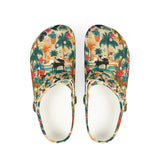 Tropical Piano Floral Clogs for Summer Adventures