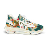 Tropical Piano Vibe Men's Mesh Sneakers - Perfect for Summer Adventures