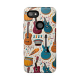 Musical Instruments Design 03 on Google Pixel Phone Case - Beautiful Design for Music Lovers