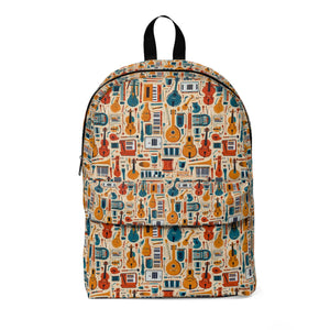 Musical Instrument Design 01 on Unisex Classic Backpack - Beautiful Design for Music Lovers