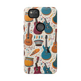 Musical Instruments Design 03 on Google Pixel Phone Case - Beautiful Design for Music Lovers