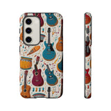 Musical Instruments Design 03 on Samsung Galaxy Phone Case - Beautiful Design for Music Lovers