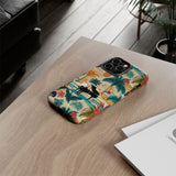 Tropical Piano iPhone Case - Floral Design for Music Lovers