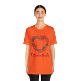 Copy of I Love Music Unisex Jersey Short Sleeve Tee (colour choices)